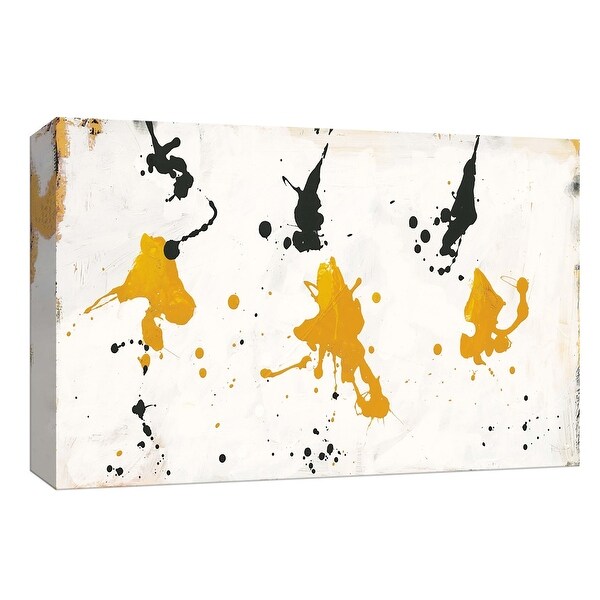 Ptm Images 9 154039 Ptm Canvas Collection 8 X 10 Abstract Background V Gold And Black Giclee Abstract Art Print On Canvas