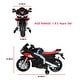 preview thumbnail 5 of 3, Fun 12V Electric Ride On Motorcycle for Kids with Bluetooth Parental Control and Safety Wheels Christmas Gift Idea