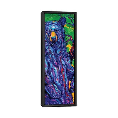 iCanvas "Guardian Bear" by Derrick Higgins Framed Canvas Print