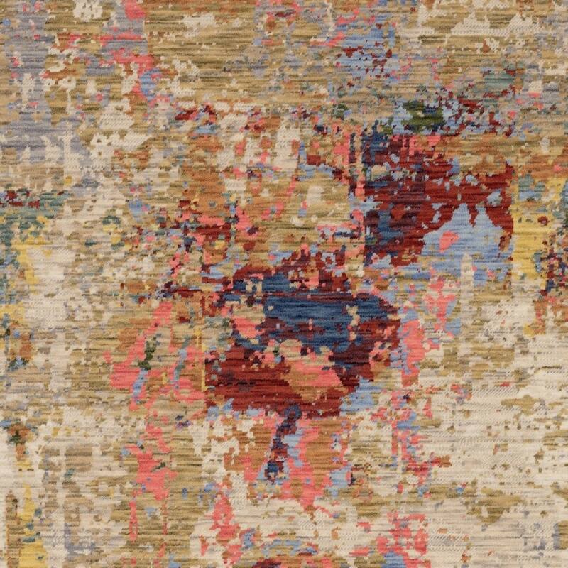 HomeRootsAbstract Modern Rectangle Area Rug