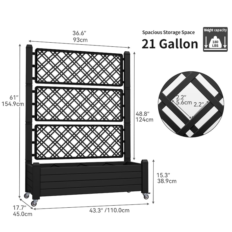 Moasis Outdoor Vertical Garden Bed
