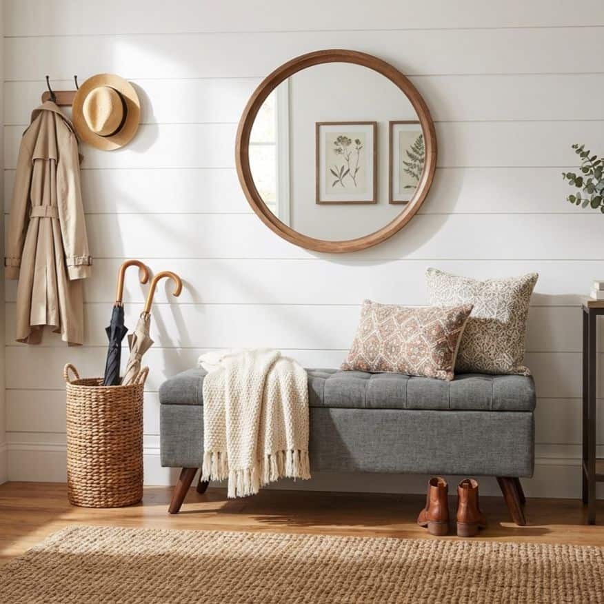 HomePop Modern Storage Bench