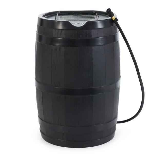 FCMP Outdoor RC45 45 Gallon Outdoor Rain Water Catcher Barrel Container