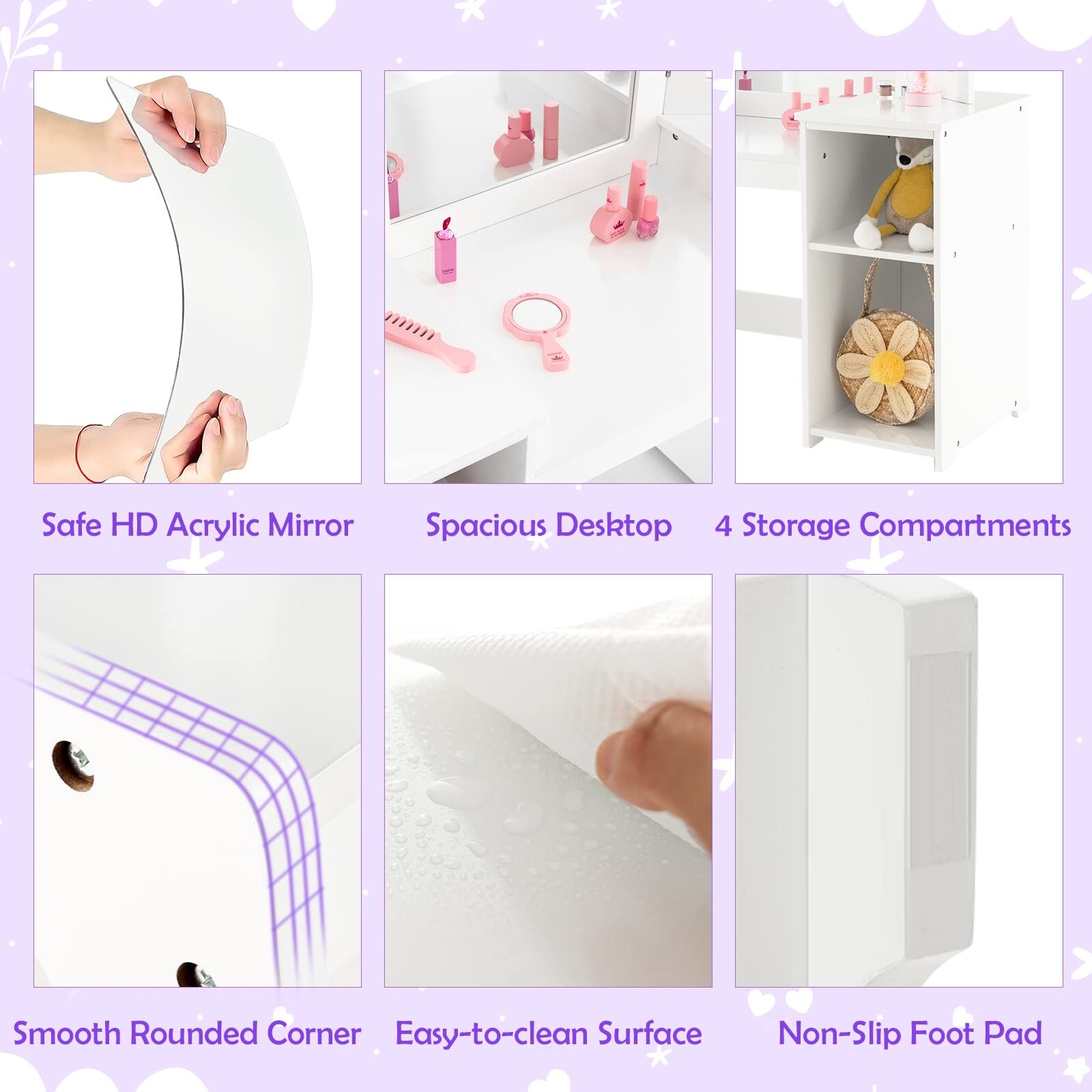 Toddler play vanity cheap