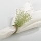 preview thumbnail 30 of 29, Beaded Spray Design Napkin Ring (Set of 4)