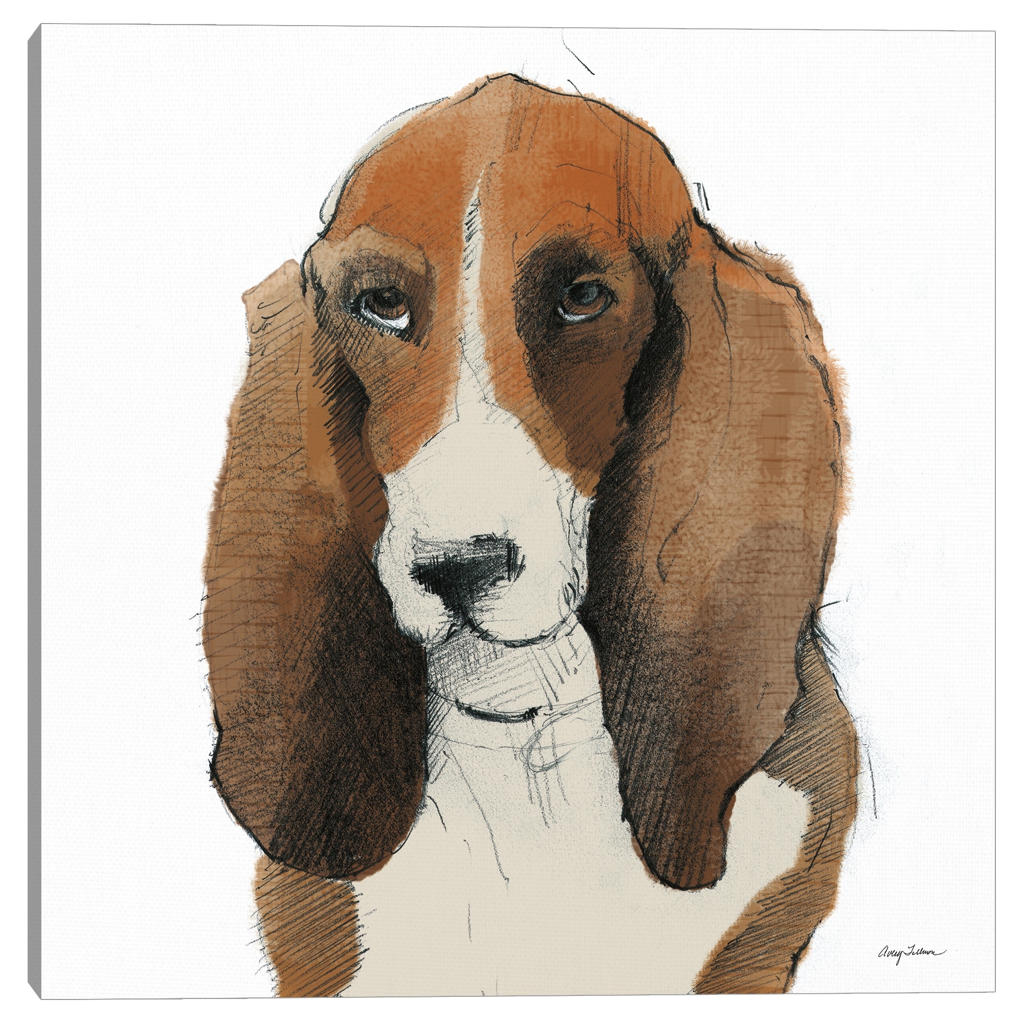 Oberon Watercolor by Avery Tillmon Canvas Art Print