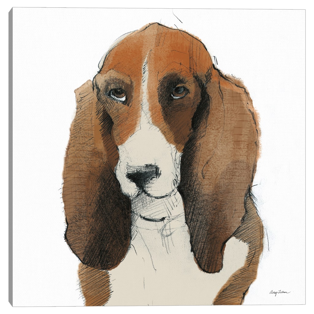 Oberon Watercolor by Avery Tillmon Canvas Art Print