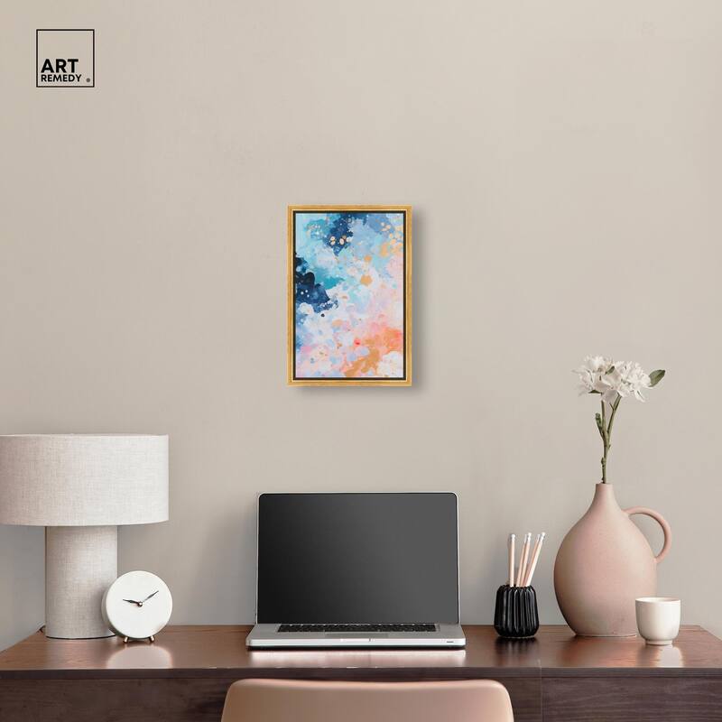 Vibrant Vortex Canvas by Art Remedy