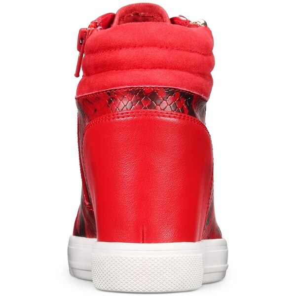 aldo red shoes women's