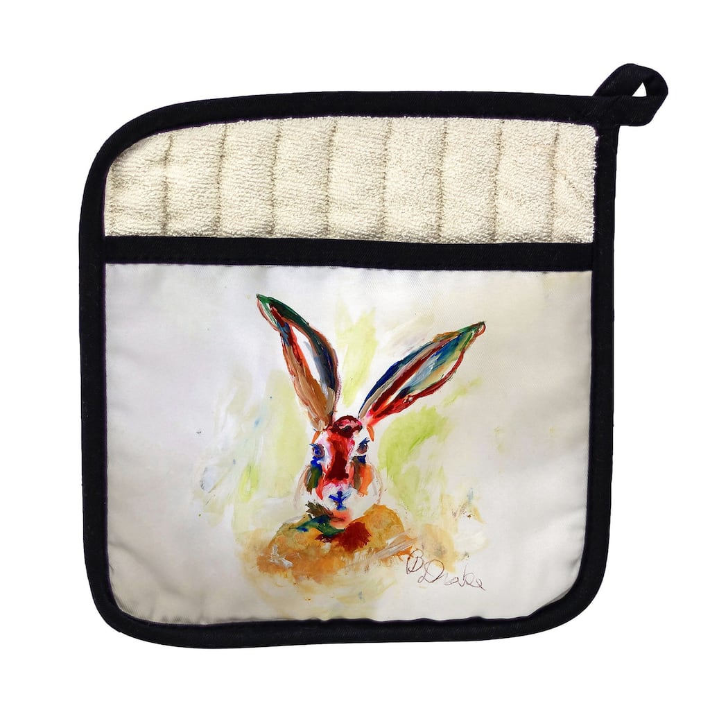 Jack Rabbit Pot Holder - 9x9