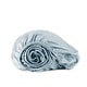 preview thumbnail 4 of 9, Organic Cotton Sateen 500 Thread Count Fitted Sheet Powder - Full