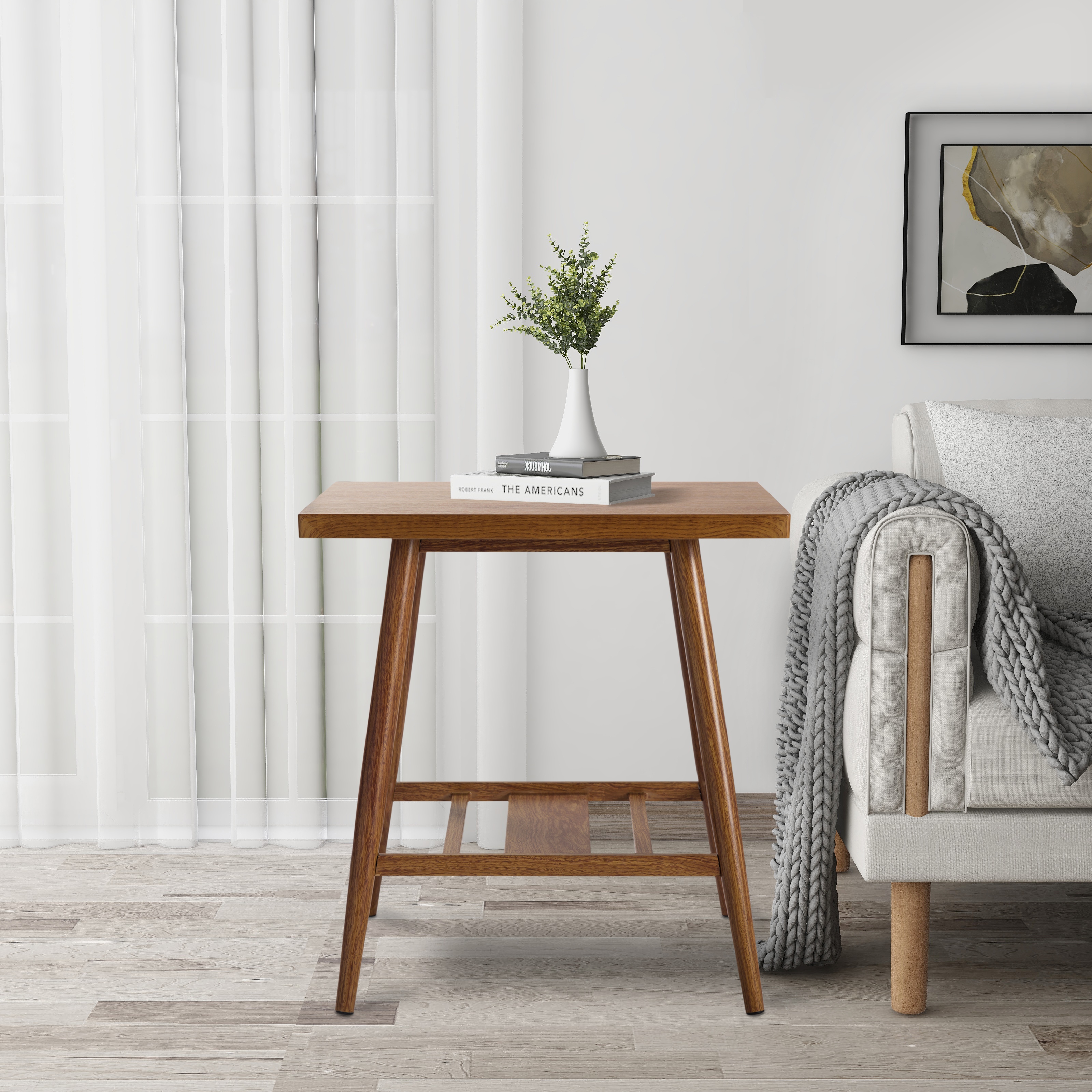 Haverhill reclaimed top end table