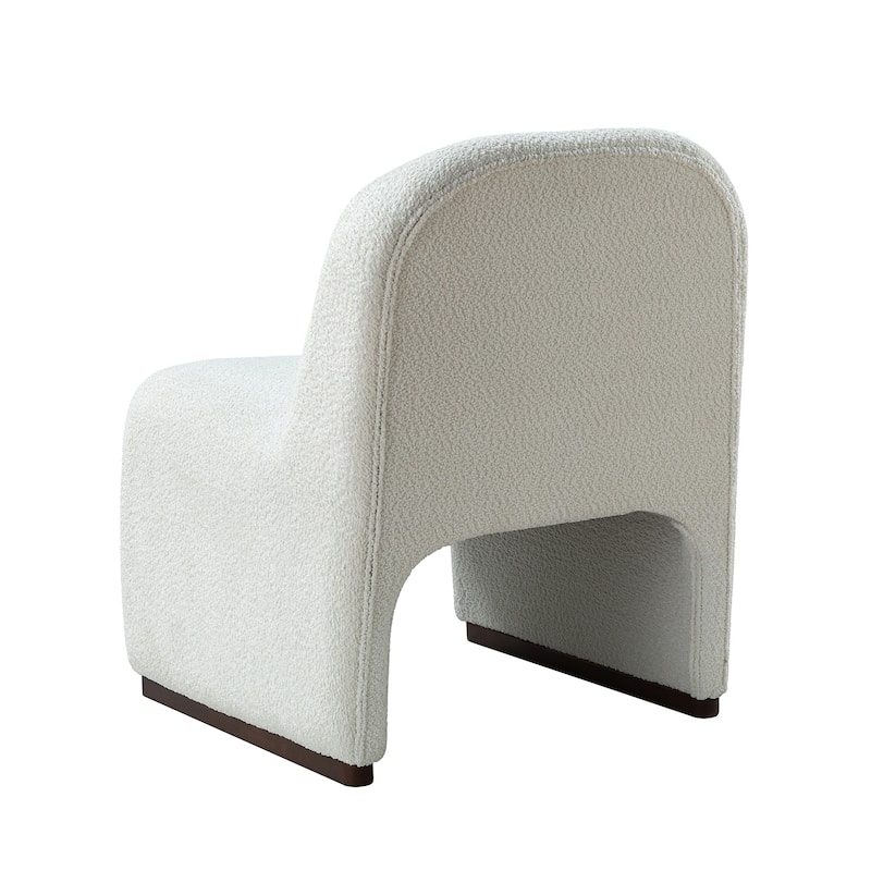 Roberto Mid-century Accent Chair with Hardwood Legs Set of 2 by HULALA HOME