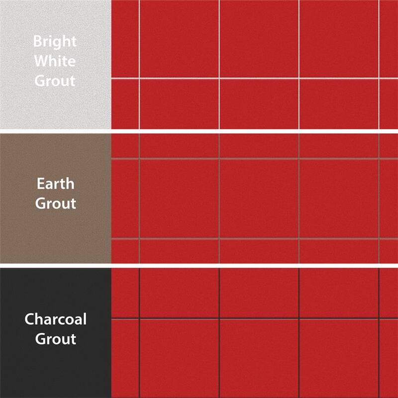 Merola Tile Monocolor Premium Rojo Volcan 7-7/8" x 7-7/8" Ceramic Floor and Wall Tile