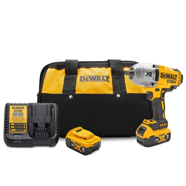 Shop Dewalt Dcf899p2 20v Brushless High Torque 1 2 Inch Wrench Kit