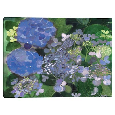 Hydrangea Blue by Maret Hensick Canvas Art Print