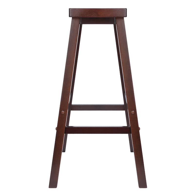 Saddle Seat Bar Stool - 17.91 x 15.79 x 28.86 inches