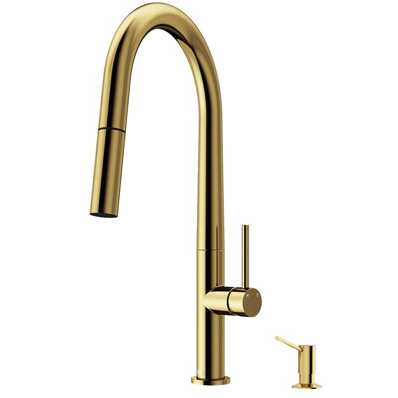 VIGO Greenwich Pull-Down Spray Kitchen Faucet