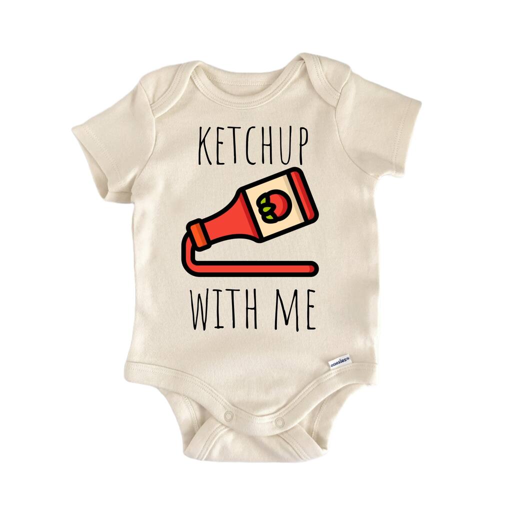 Ketchup Tomato Condiment - Baby Bodysuit