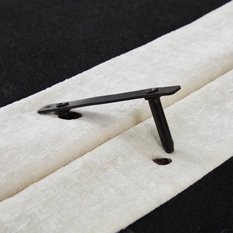 107.8" Chenille Sectional Sofa with Movable Ottoman