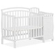 preview thumbnail 1 of 5, Dream On Me Casco 4-in-1 Mini Crib and Changing Table White