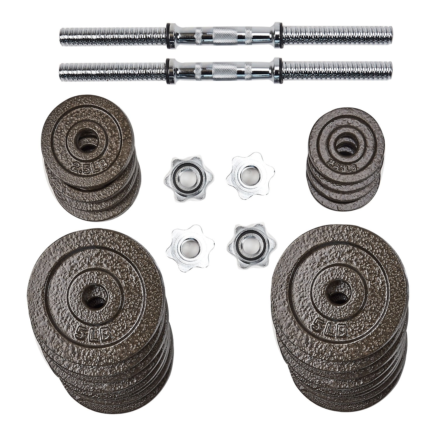 Everyday essentials dumbbell set with 2025 stand