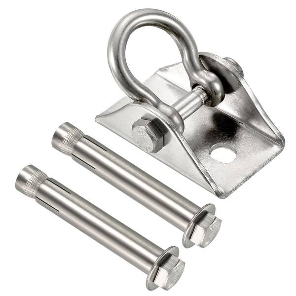 Heavy Bag Hangers, Wood Beam Ceiling Mount Bracket with Expansion Bolts Silver Bed Bath