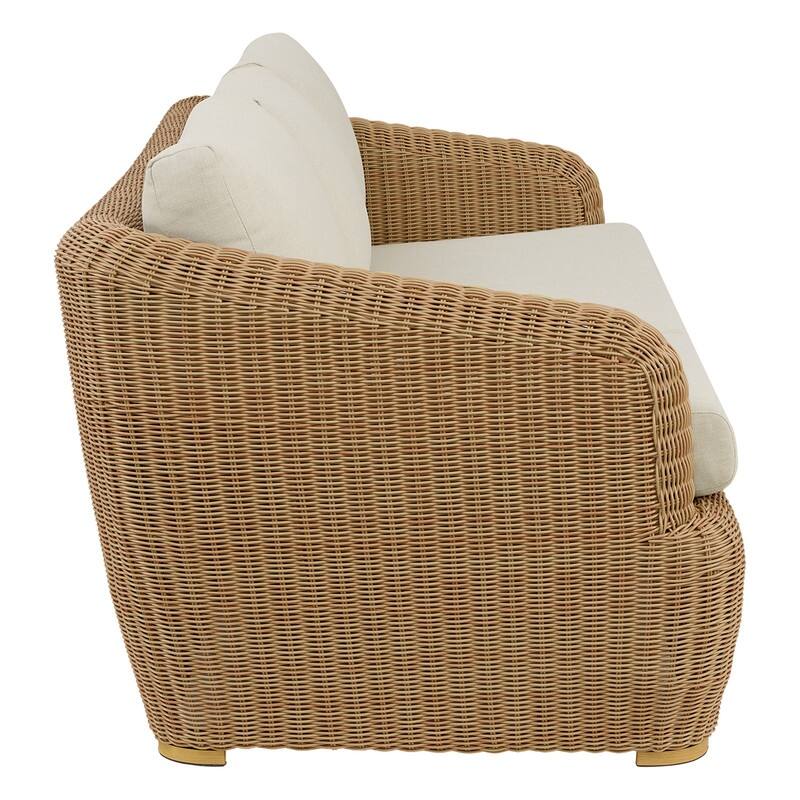 Spruce & Spring Patio Wicker Furniture Set Outdoor Rattan Bistro Set