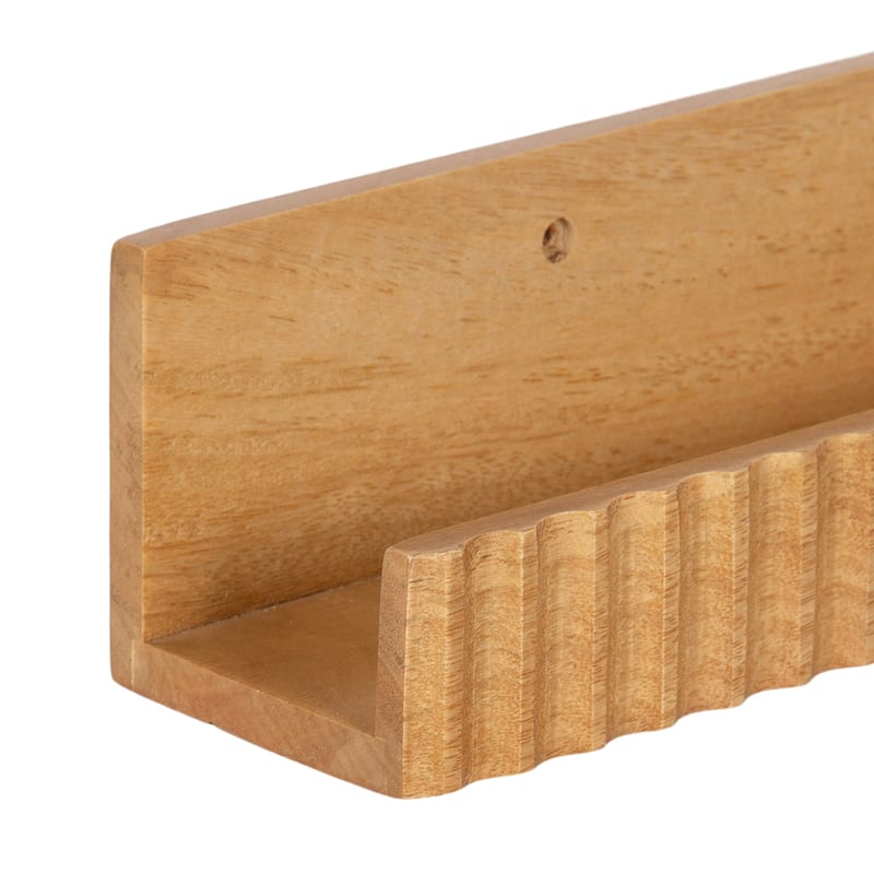 Kate and Laurel Furrow Ledge Shelf Set.