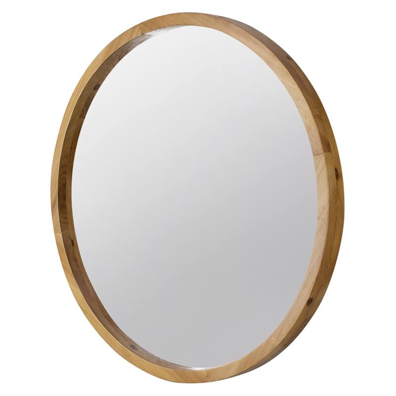 Round wall mirror for living room
