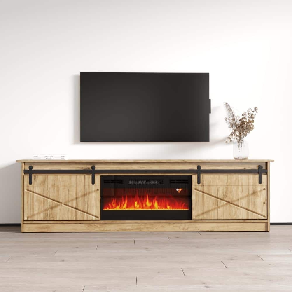 Granero BL-EF Electric Fireplace 79" TV Stand