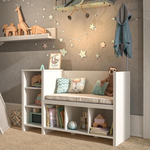 Girls shop storage bench