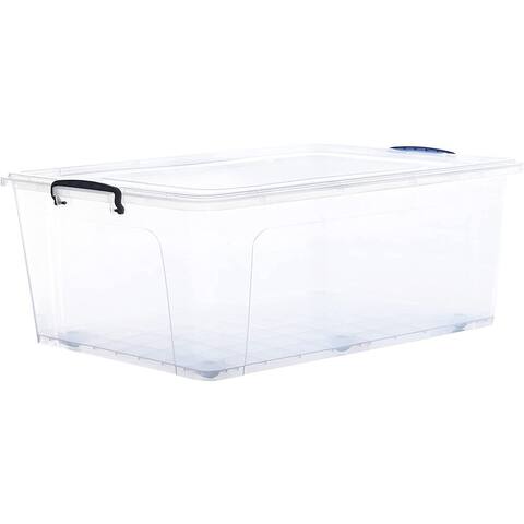 32 qt Wheeled Storage Container - Capacity: 32 qt