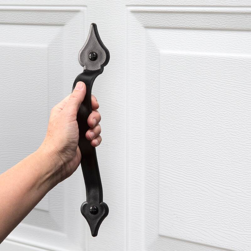 Cre8tive Hardware Classic Spade Magnetic Garage Door Hardware Set (6 piece)