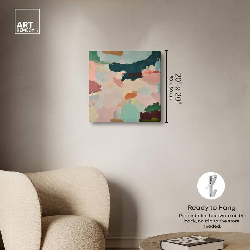 Brushed Beauty IV Canvas by Art Remedy, Gallery Wrapped