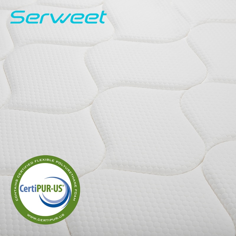 Serweet 12 Inch Memory Foam Hybrid Mattress On Sale Bed Bath