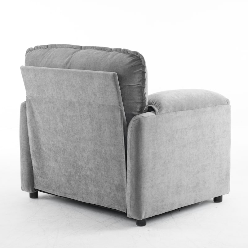 Chenille Oversized Lounge Chair with Thick Cushions and High Back Support Wide Seat