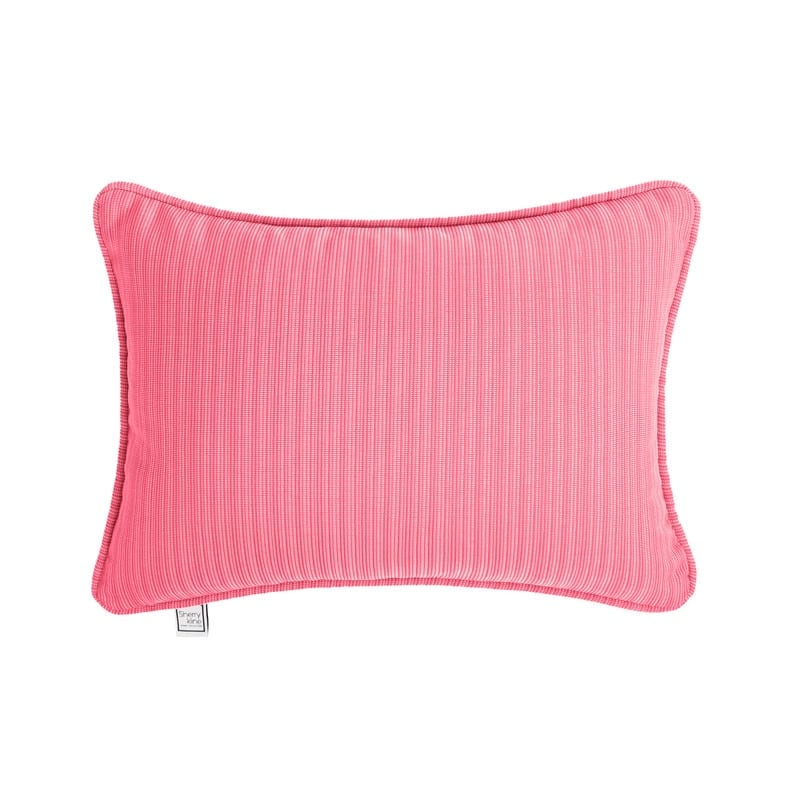 Sherry Kline Island Breeze Corded Indoor/Outdoor Pillows & Chaise Lounge - 13"x18" - Hot Pink