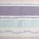 preview thumbnail 10 of 9, Cozy Line Home Fashions Stripped Floral Vine Star Butterfly Ruffle Embroidered Pink Purple Cotton Quilt Bedding Set
