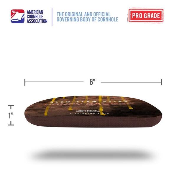 Honey Bagger Brown Dual Sided Cornhole Bags