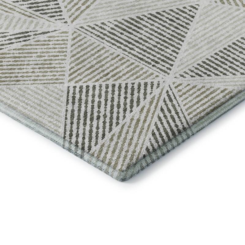 Premium Washable Super Soft Contemporary Mosaic Mayfield Rug