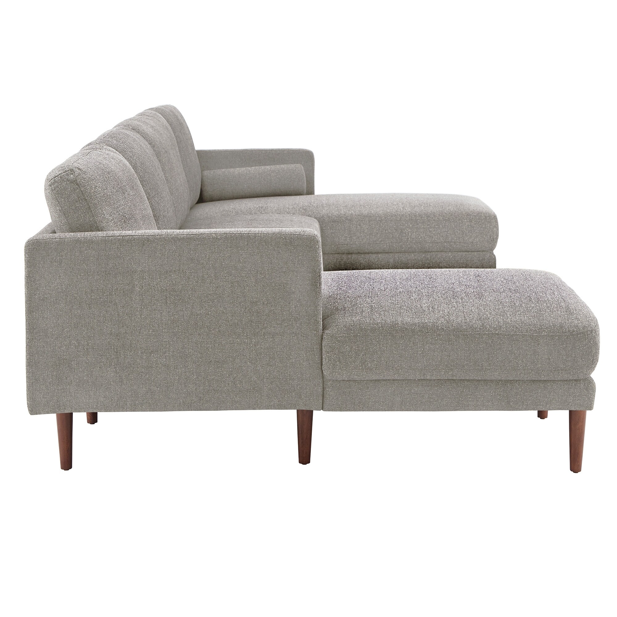 Oana Mid-Century Sectional Sofa with Chaise Lounge by