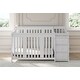 preview thumbnail 24 of 56, Storkcraft Portofino 4-in-1 Convertible Crib and Changer - Convenient Storage Solution, 3 Spacious Drawers and 3 Open Shelves