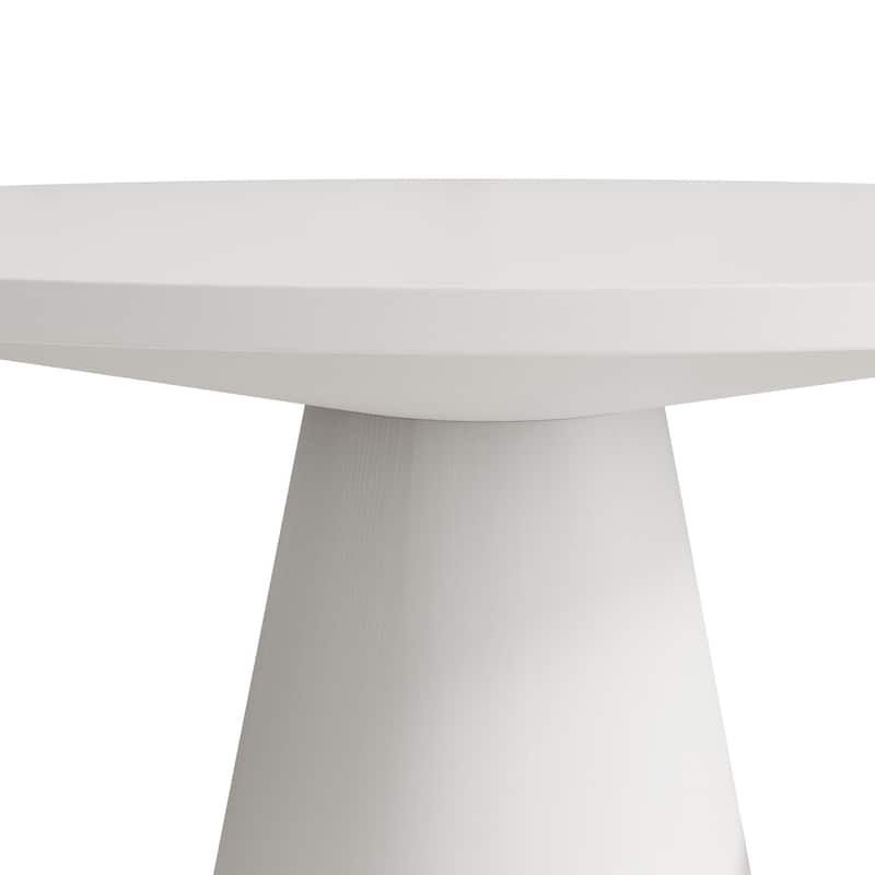 Retro Round Dining Table for Living Room,Dining Room