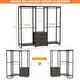 preview thumbnail 24 of 33, 65.6'' Heavy-duty Garment Rack, Freestanding Closet Organizer with Fabric Drawers and 5 hanging Rods