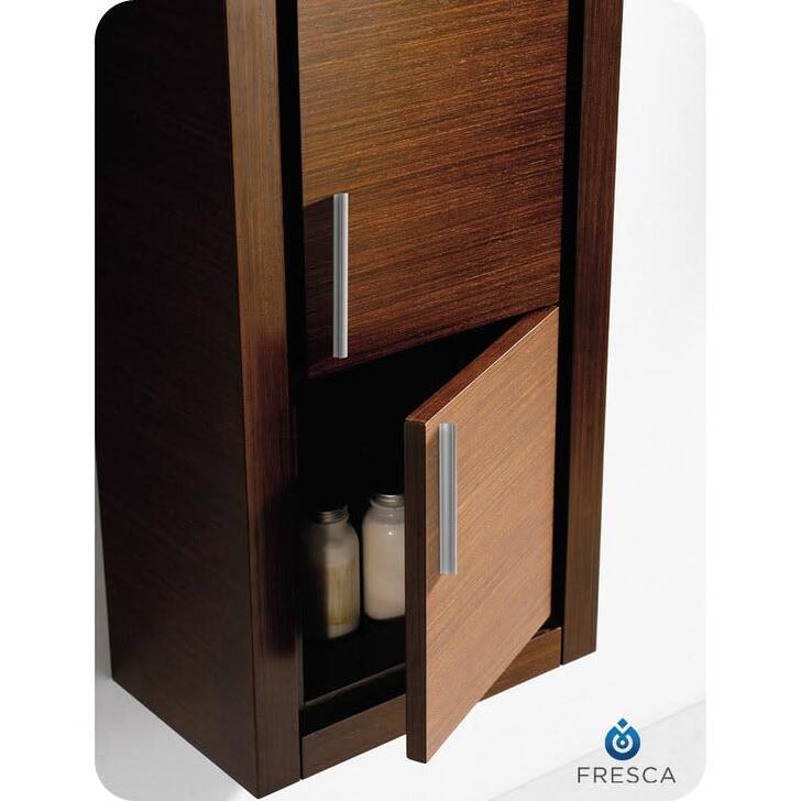 Fresca 30" Wall Mounted Bathroom Linen Cabinet with Two Doors