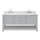 Option Grey / Carrara White Top