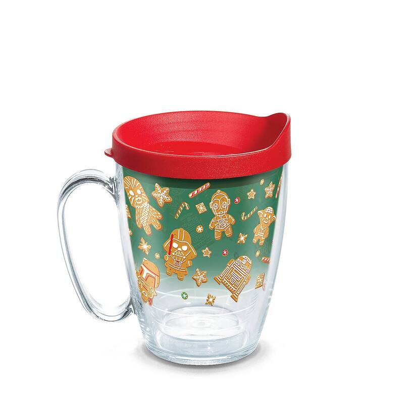 Tervis Star Wars Christmas Holiday Wookies Made in USA Double Walled Insulated Travel Tumbler, Classic - 16oz Mug - 16oz Mug