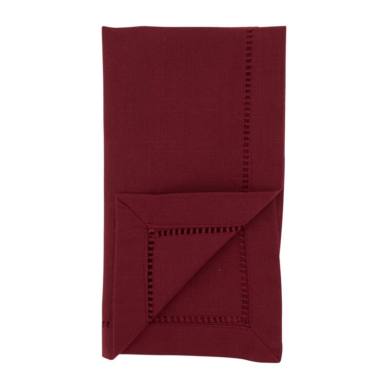 Classic Hemstitch Border Dinner Napkin (Set of 12)