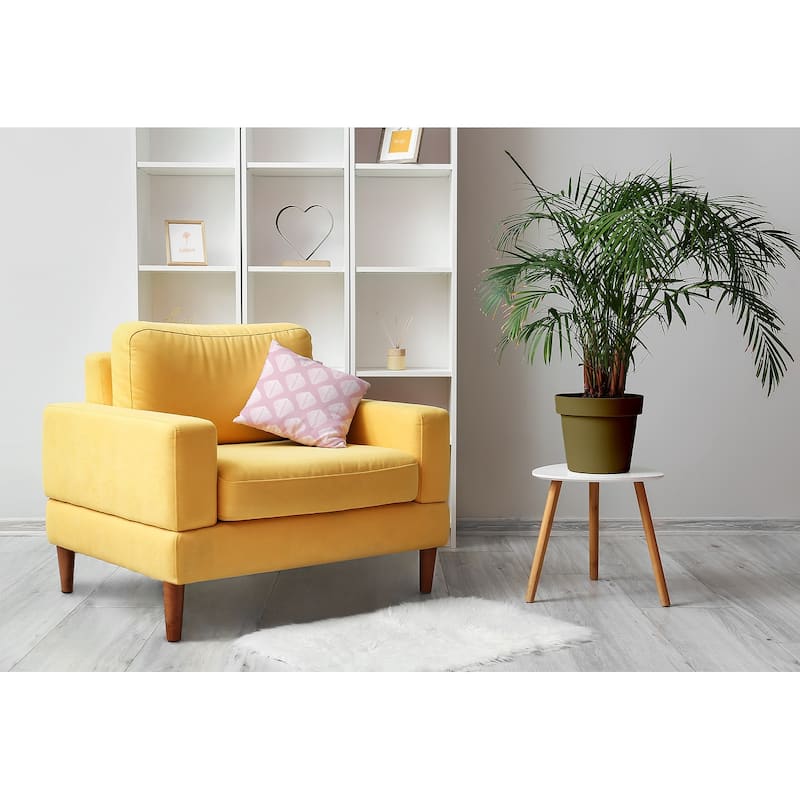 Fan Leaf Pattern Decorative Throw Pillow